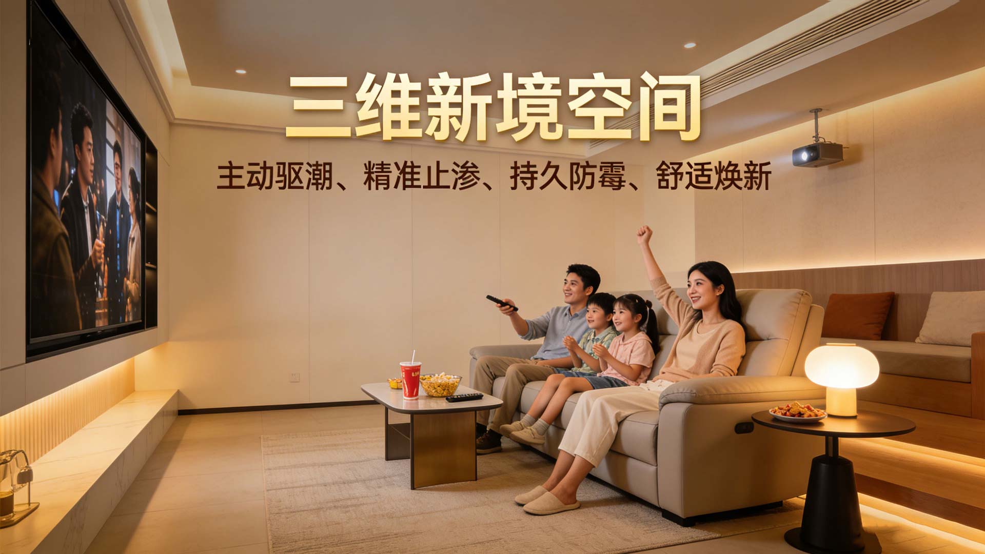 立威三维新境空间 | 成都高端住宅地下室防水防潮防霉 - 立威防潮官网